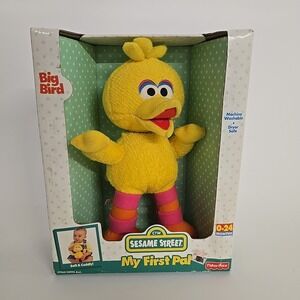 Big Bird My First Pal Sesame Street Fisher Price‎ Vintage 1998 Tyco 0-24 Months